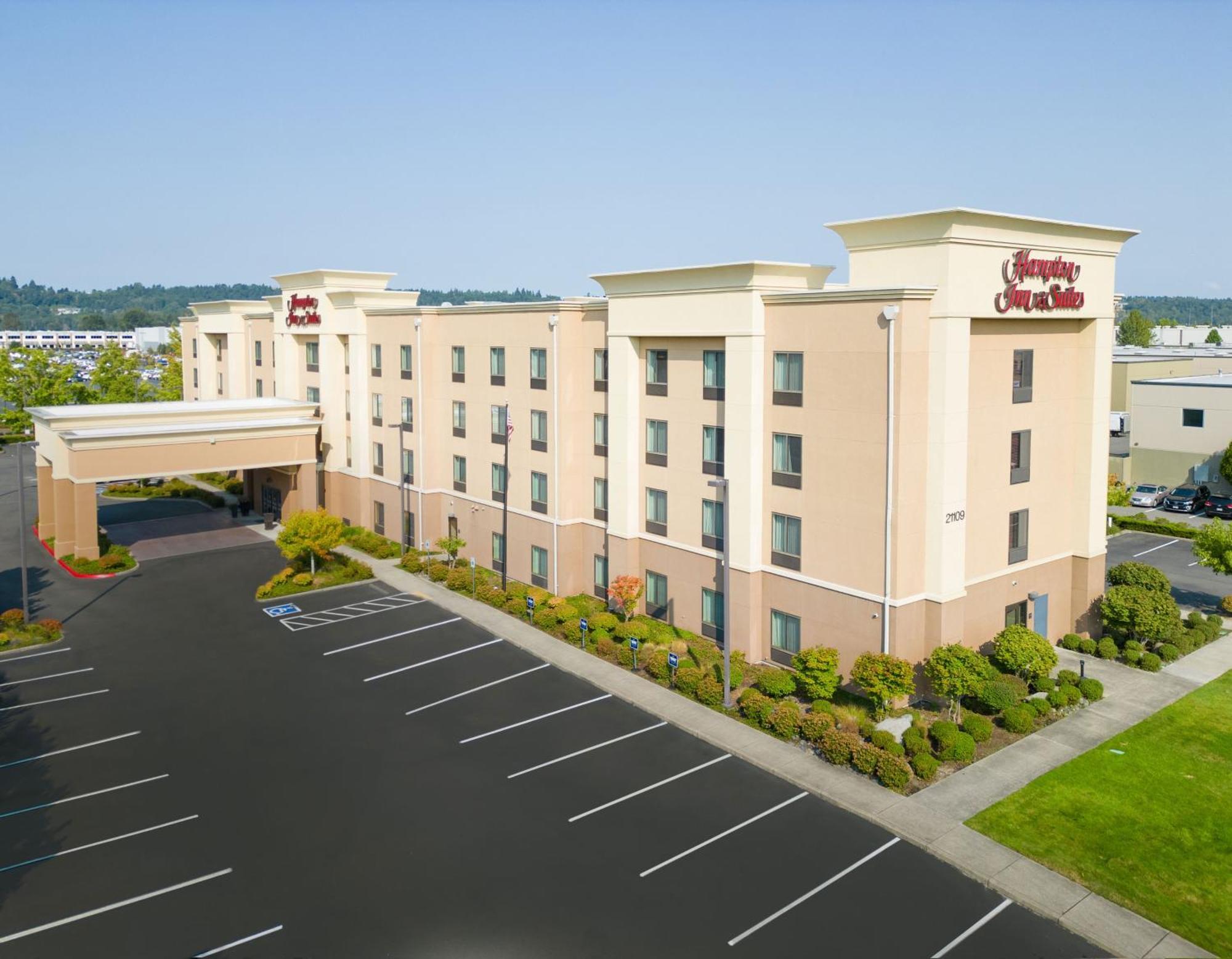 Hampton Inn & Suites By Hilton Seattle/Kent Ngoại thất bức ảnh